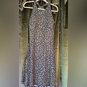 Prana Sundress - M - green multicolored, speckled